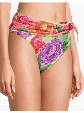 FARM Rio Red and Pink Bikini Swimwear